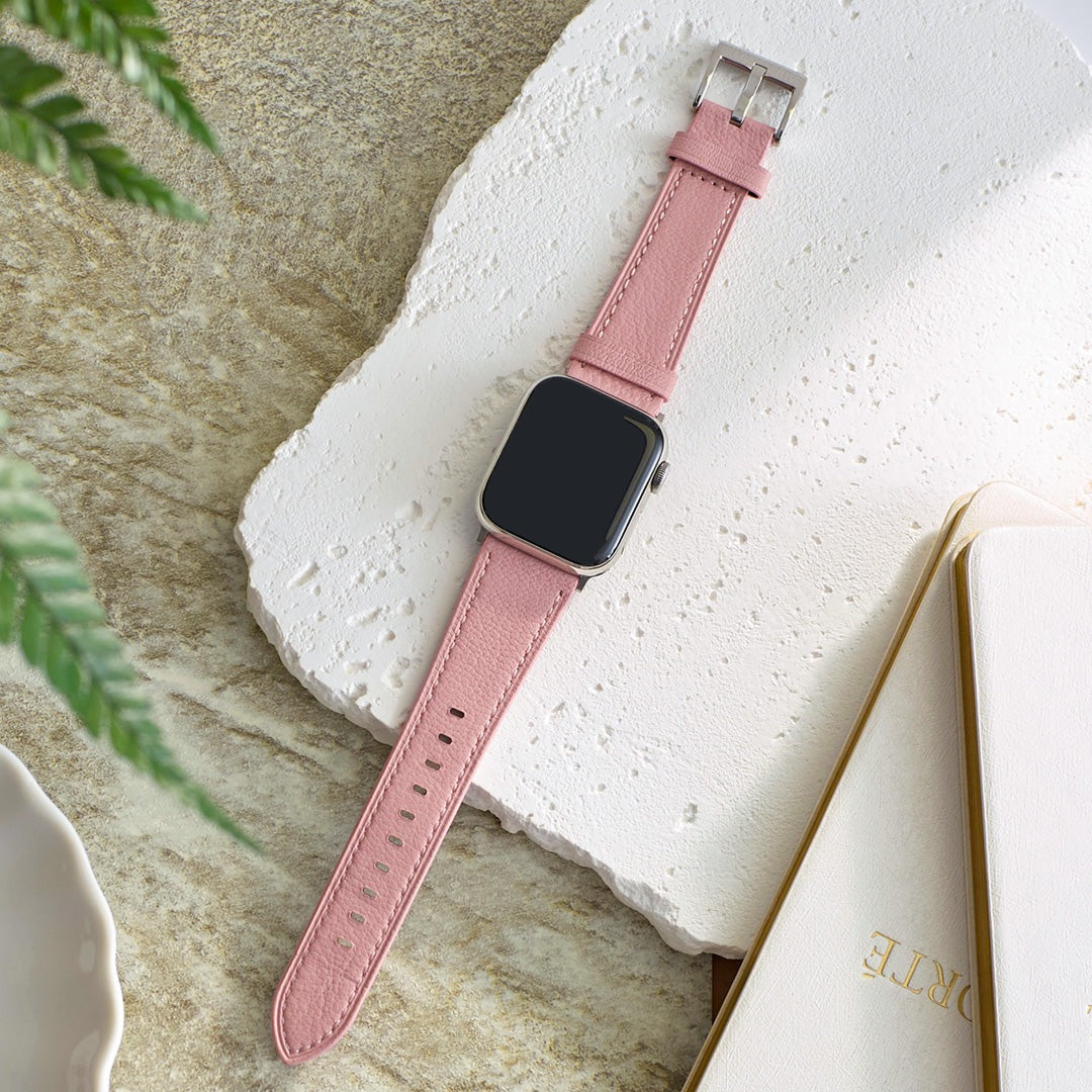 Cipria Leather Band for Apple Watch