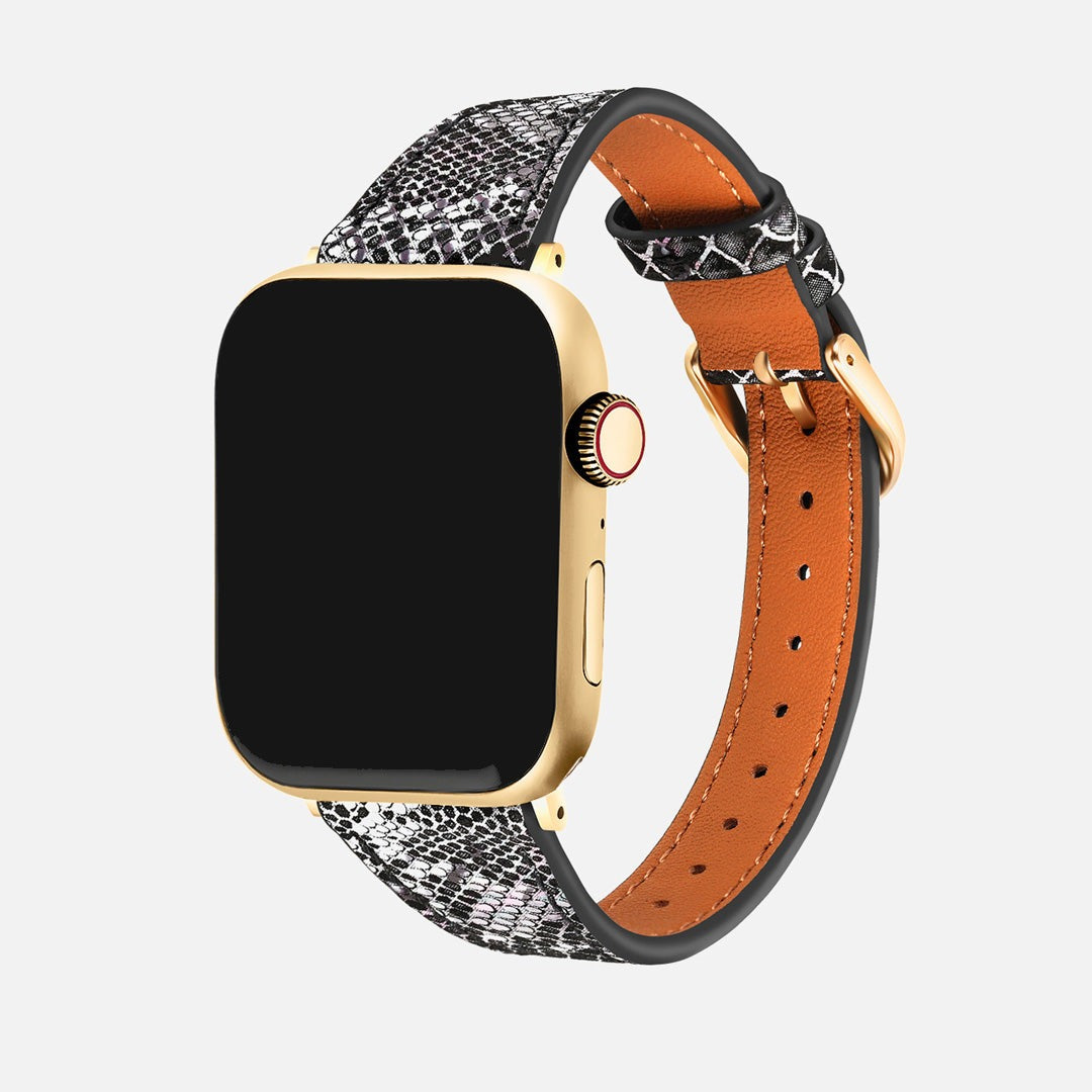 Pitone Leather Band for Apple Watch