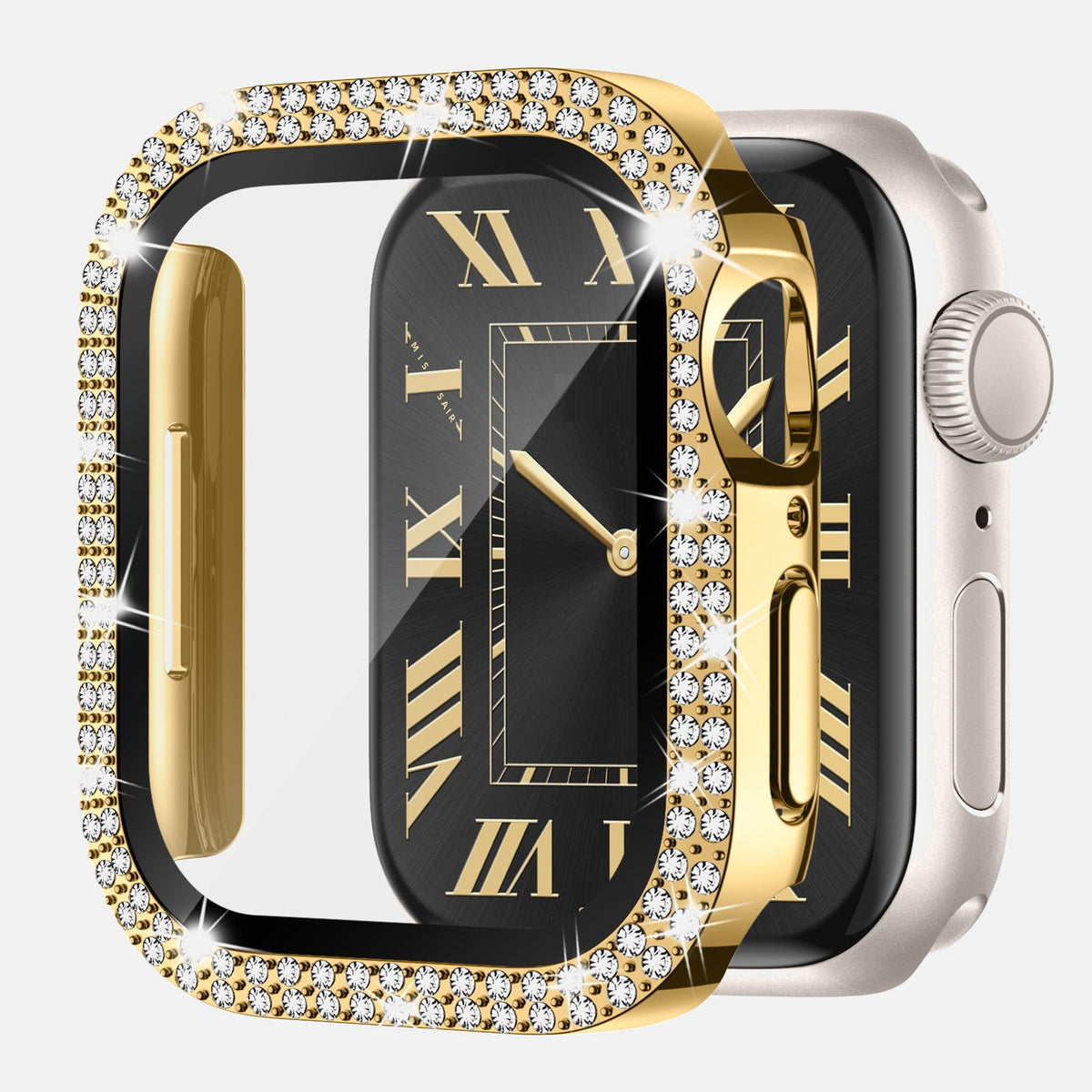 Scintilla Case for Apple Watch in gold