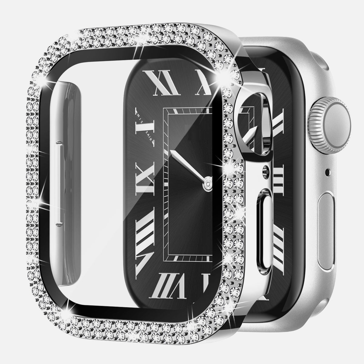 Scintilla Case for Apple Watch in silver