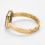 Fede Bangle Band in gold — side profile