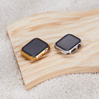 Lucido Case in gold and silver side by side