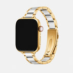 Bicolore Slim Band in Gold & Silver for Apple Watch