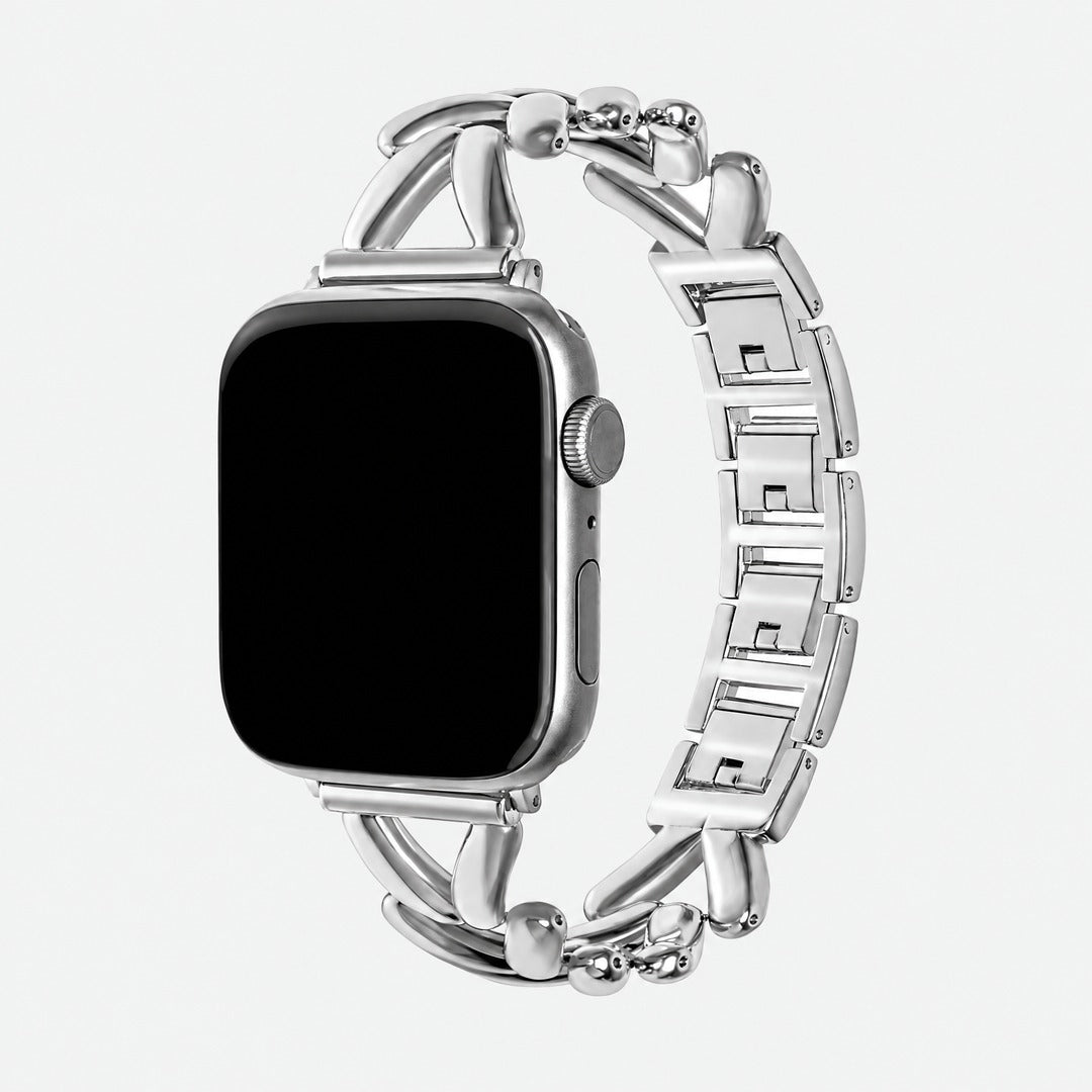 Lucca Chain Band in Silver for Apple Watch