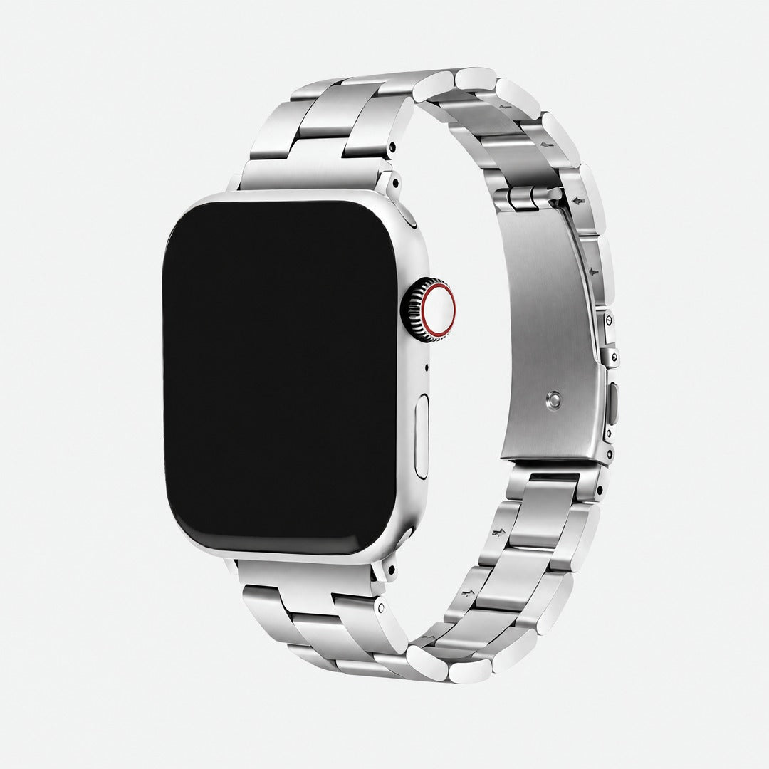Milano Link Band in Silver for Apple Watch