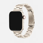 Milano Link Band in Starlight for Apple Watch