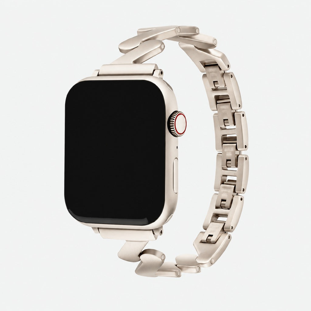 Onda Link Band in Starlight for Apple Watch