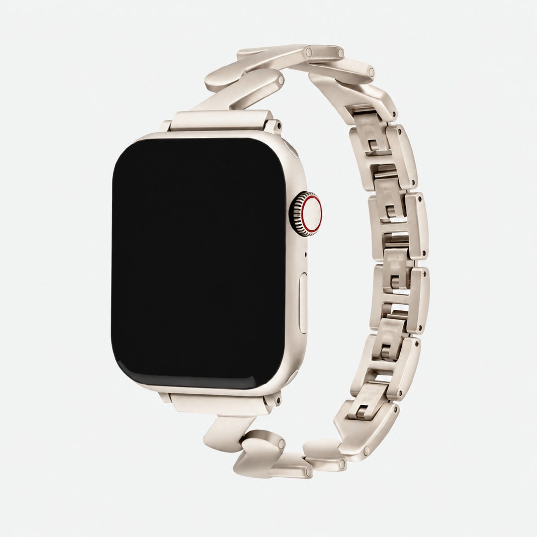 Onda Link Band in Starlight for Apple Watch