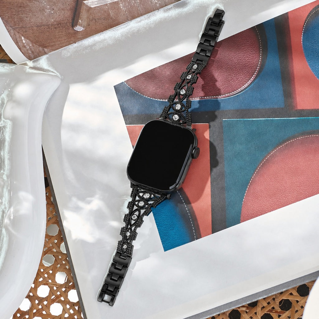 Pizzo Lace Band in Black for Apple Watch