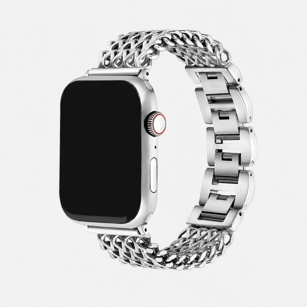 Sirena Chain Band in Silver for Apple Watch