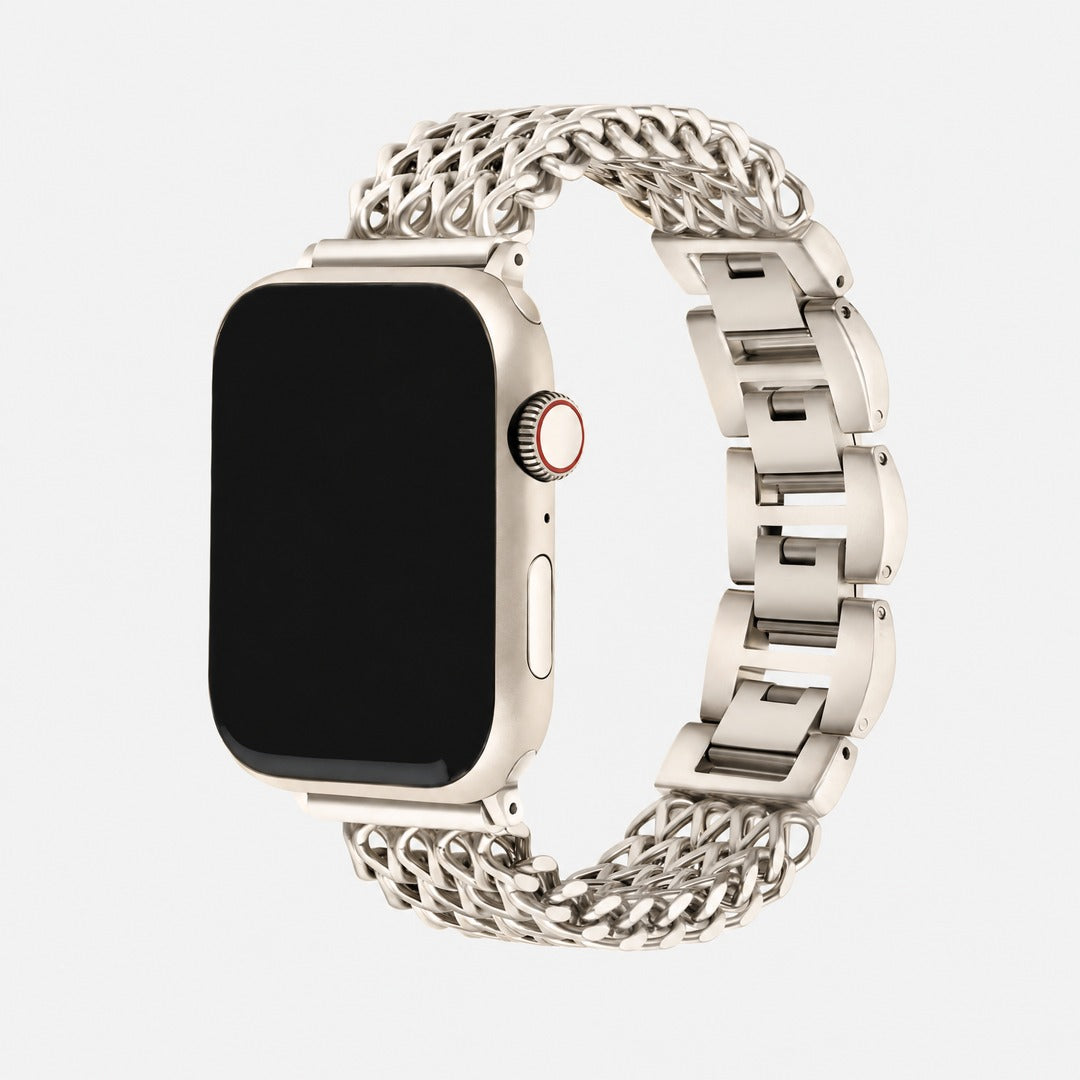 Sirena Chain Band in Starlight for Apple Watch