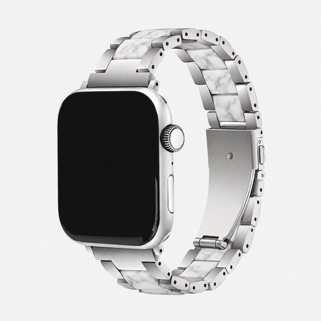 Tartaruga Link Band in Cloud White for Apple Watch