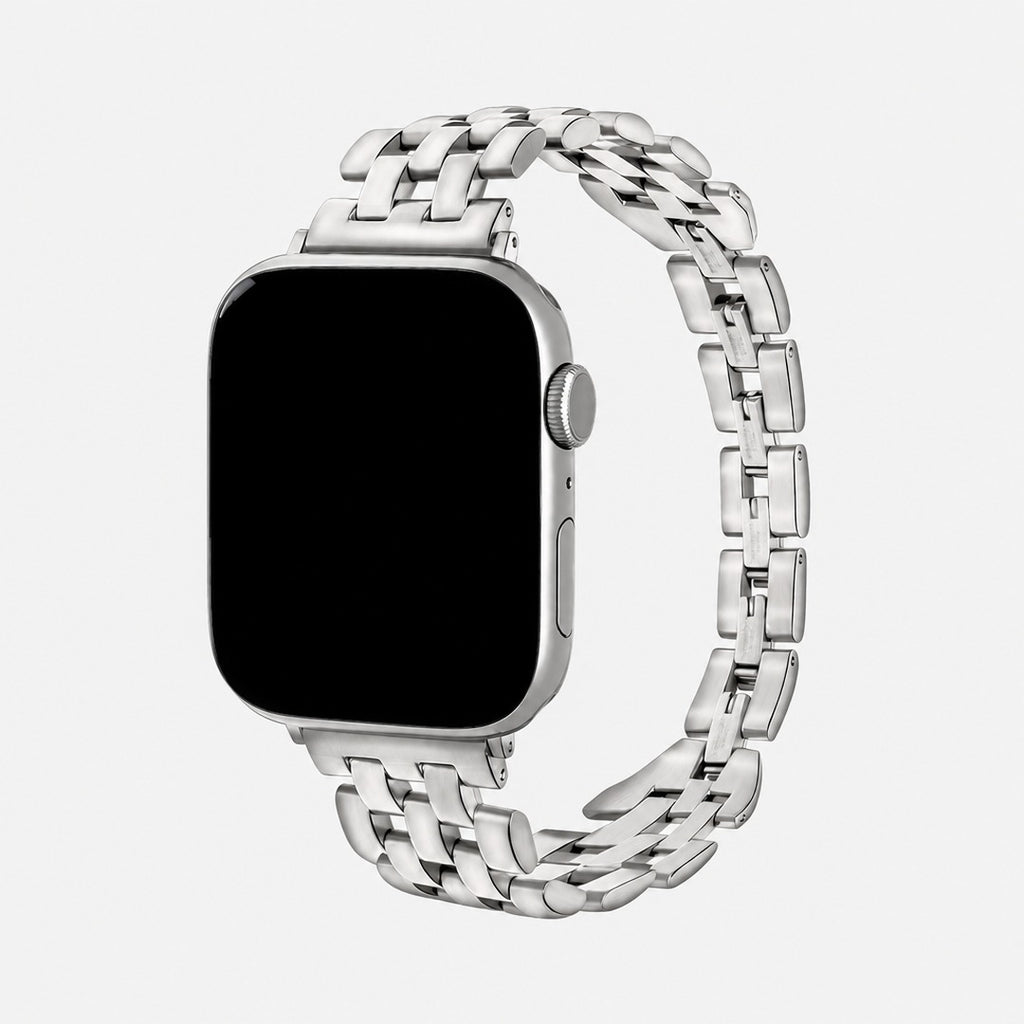 Venere Link Band in Silver for Apple Watch