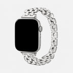 Venere Link Band in Silver for Apple Watch